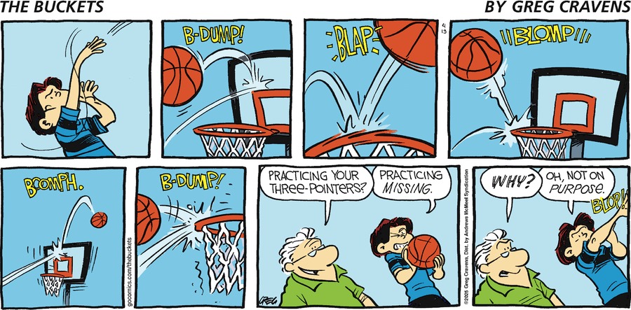 The Buckets by Greg Cravens  on Sun, 13 Apr 2025