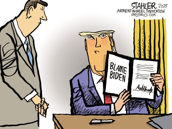 Jeff Stahler by Jeff Stahler on Sun, 04 May 2025