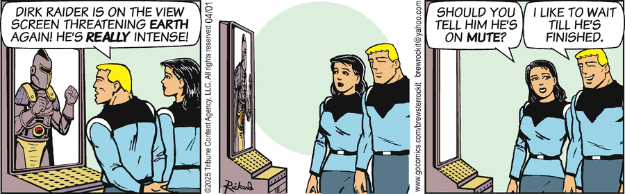 Brewster Rockit by Tim Rickard on Tue, 01 Apr 2025