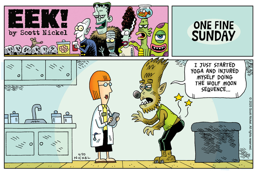 Eek! by Scott Nickel on Sun, 20 Apr 2025