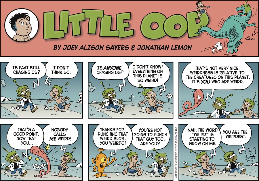 Alley Oop by Jonathan Lemon and Joey Alison Sayers on Sun, 25 May 2025