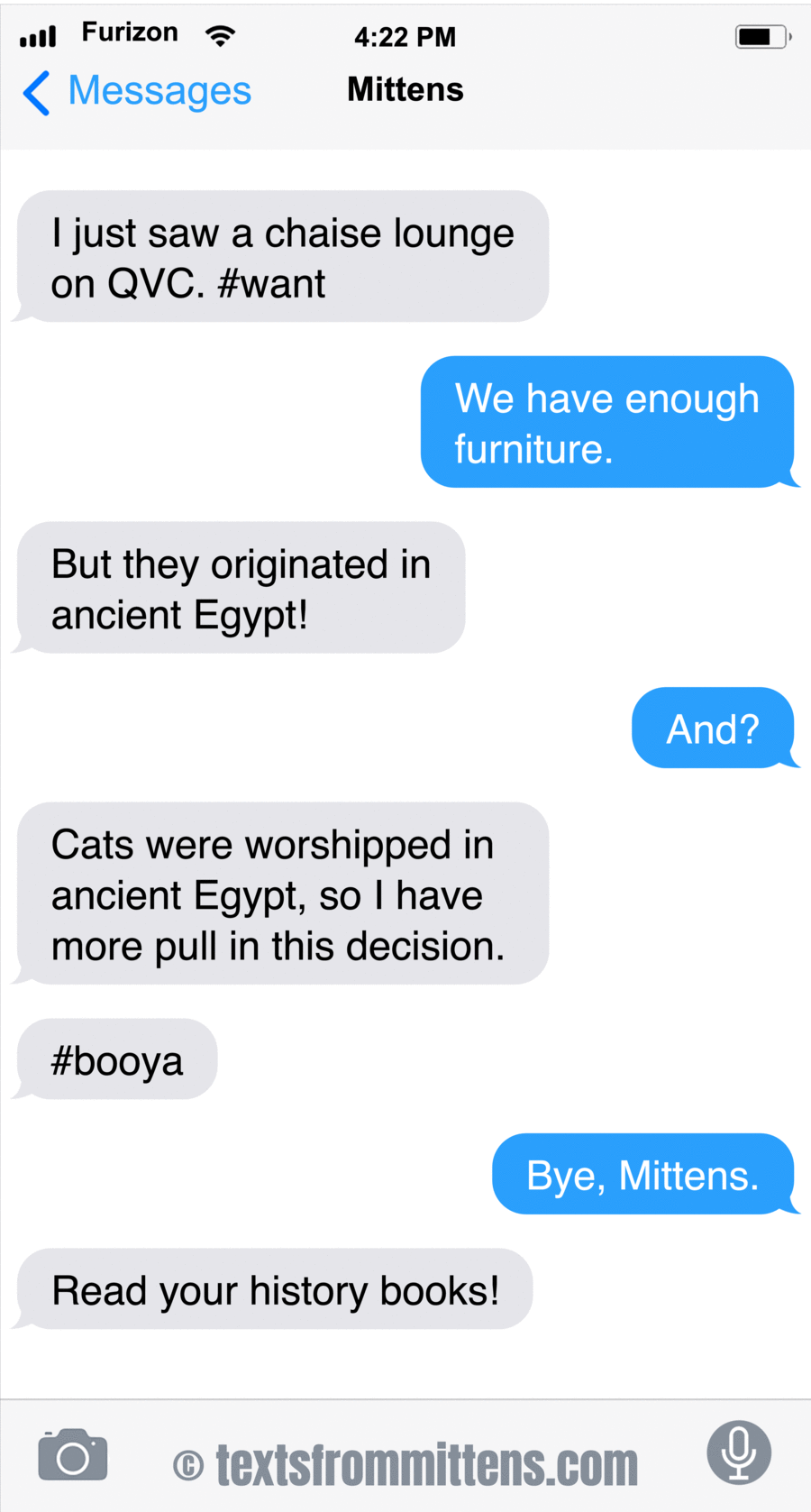 Texts From Mittens by Angie Bailey on Tue, 03 Jun 2025
