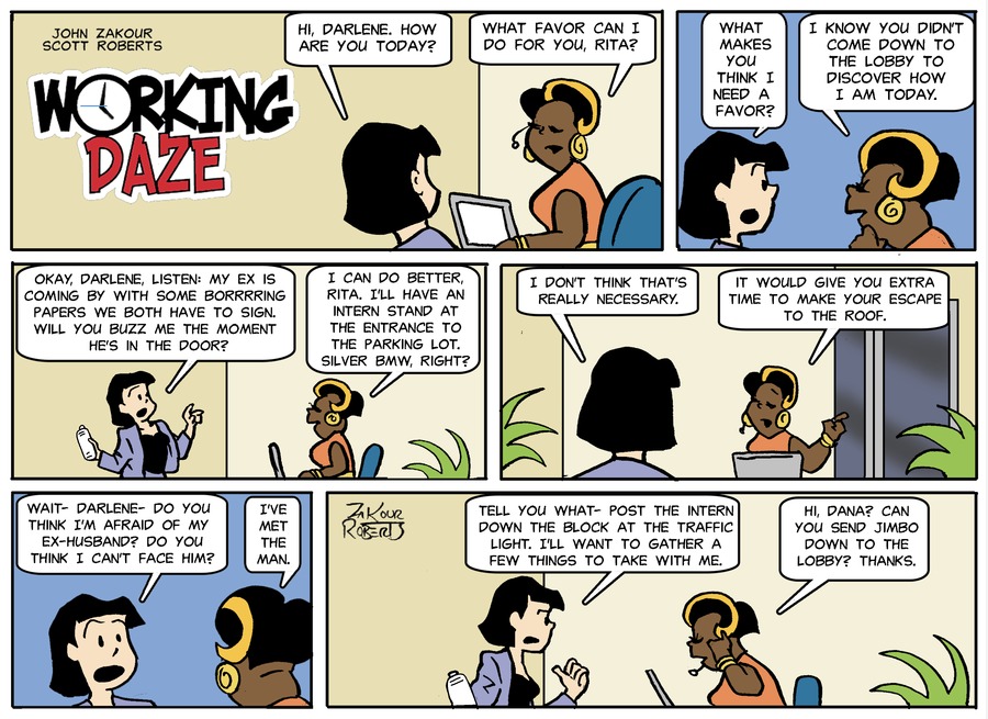 Working Daze by John Zakour and Scott Roberts on Sun, 25 May 2025