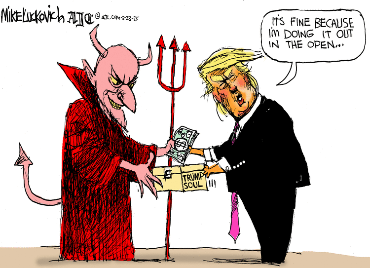 Mike Luckovich by Mike Luckovich on Wed, 28 May 2025