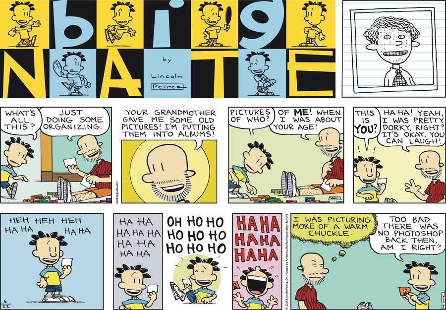 Big Nate by Lincoln Peirce on Sun, 22 Jun 2025