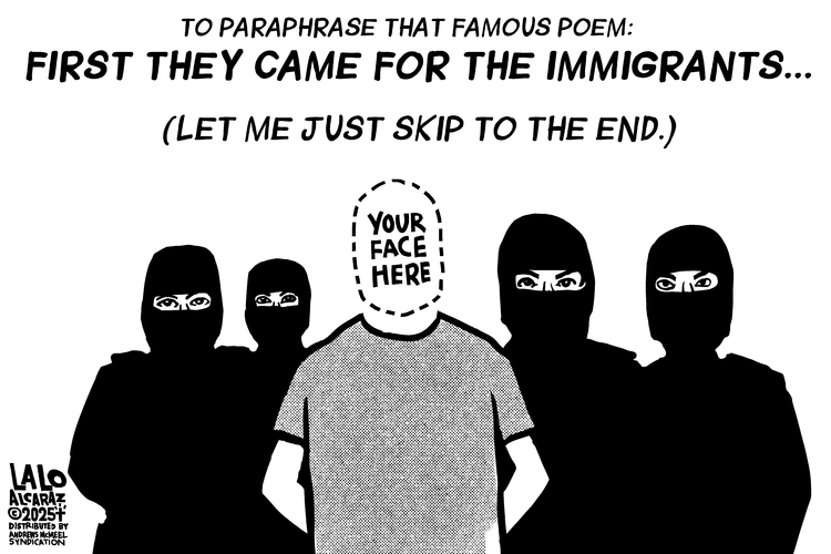 Lalo Alcaraz by Lalo Alcaraz on Tue, 01 Apr 2025