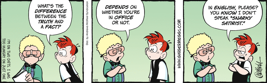 Ginger Meggs by Jason Chatfield on Wed, 28 May 2025