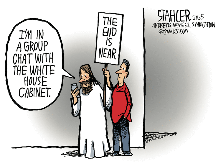 Jeff Stahler by Jeff Stahler on Wed, 26 Mar 2025
