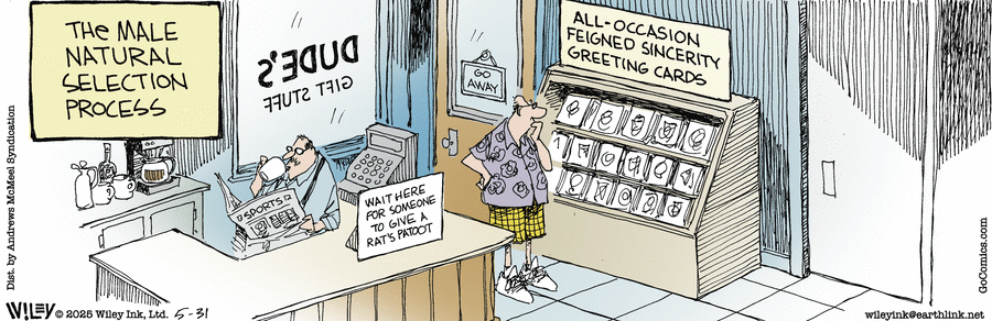 Non Sequitur by Wiley Miller on Sat, 31 May 2025