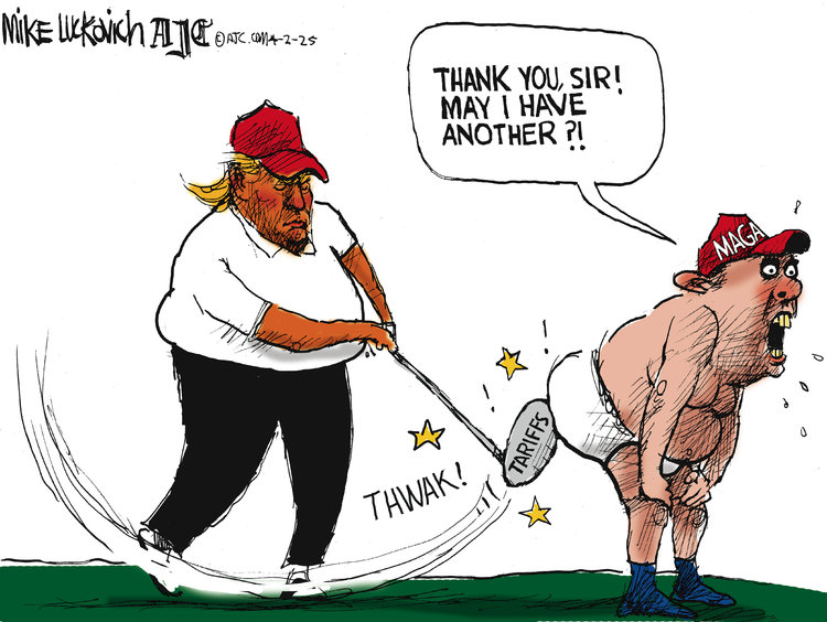 Mike Luckovich by Mike Luckovich on Wed, 02 Apr 2025