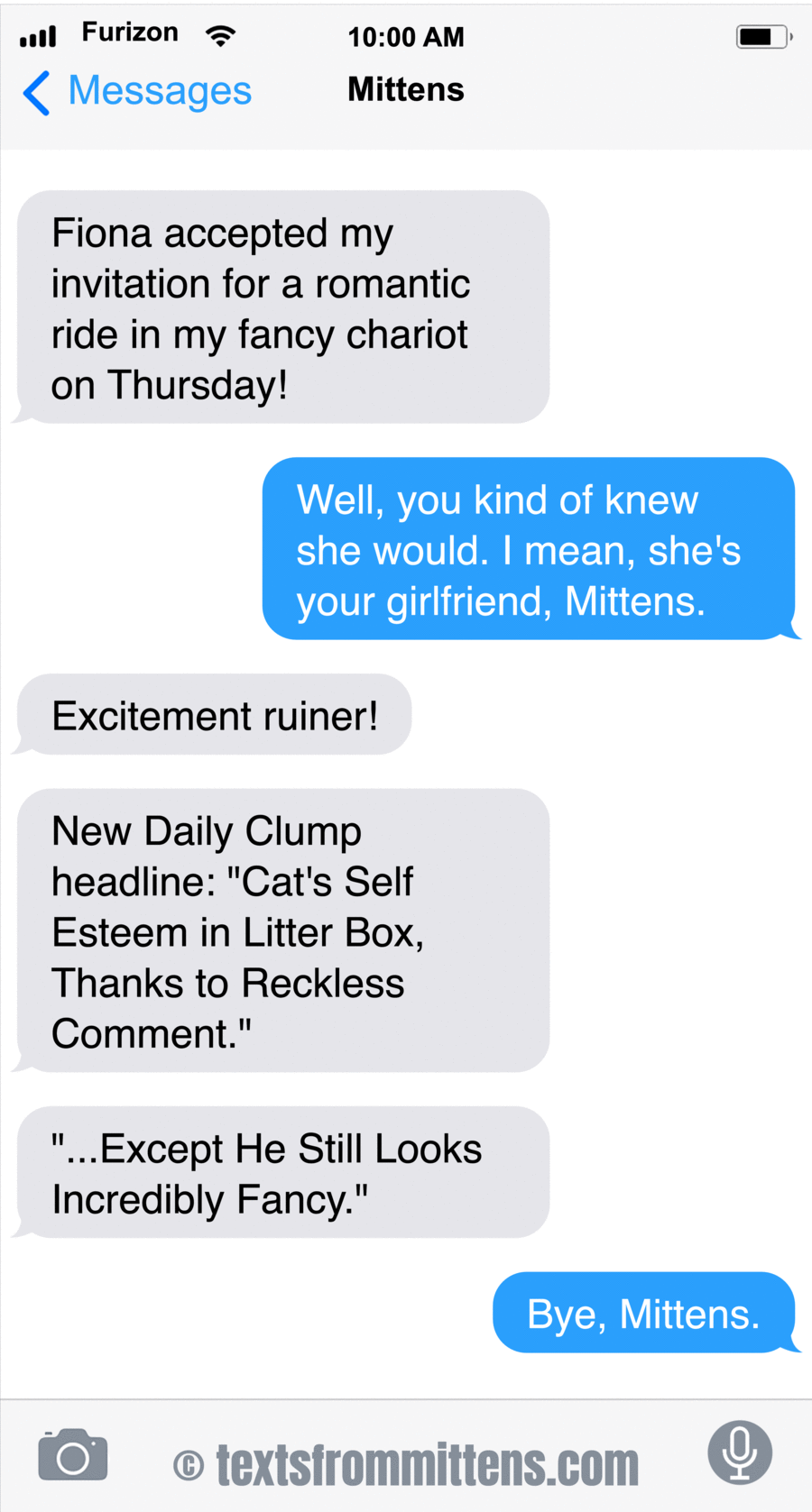 Texts From Mittens by Angie Bailey on Tue, 29 Apr 2025