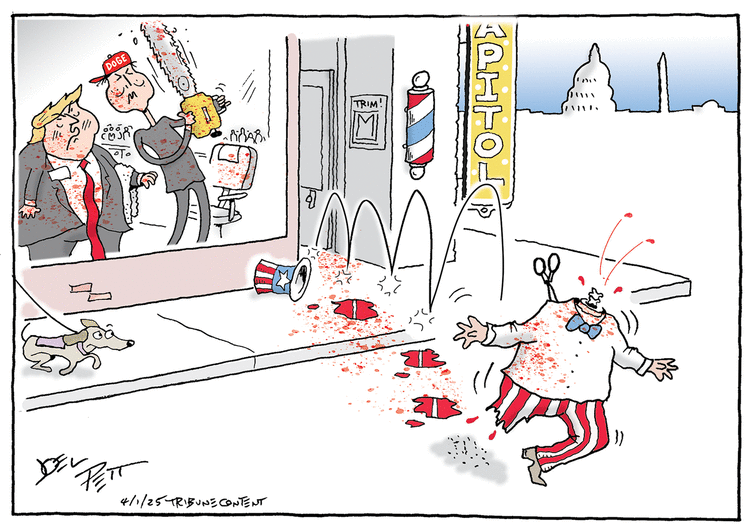 Joel Pett by Joel Pett on Wed, 02 Apr 2025