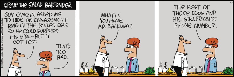 Mike du Jour by Mike Lester on Sat, 03 May 2025