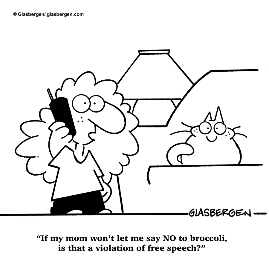 Glasbergen Cartoons by Randy Glasbergen on Fri, 18 Apr 2025
