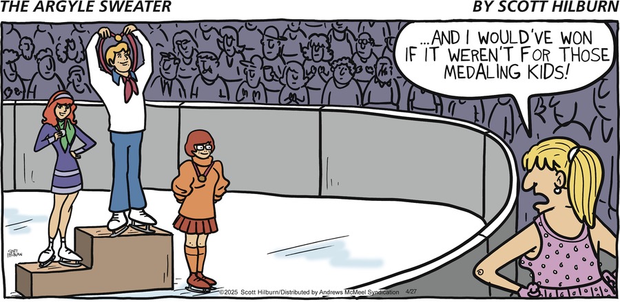 The Argyle Sweater by Scott Hilburn on Sun, 27 Apr 2025