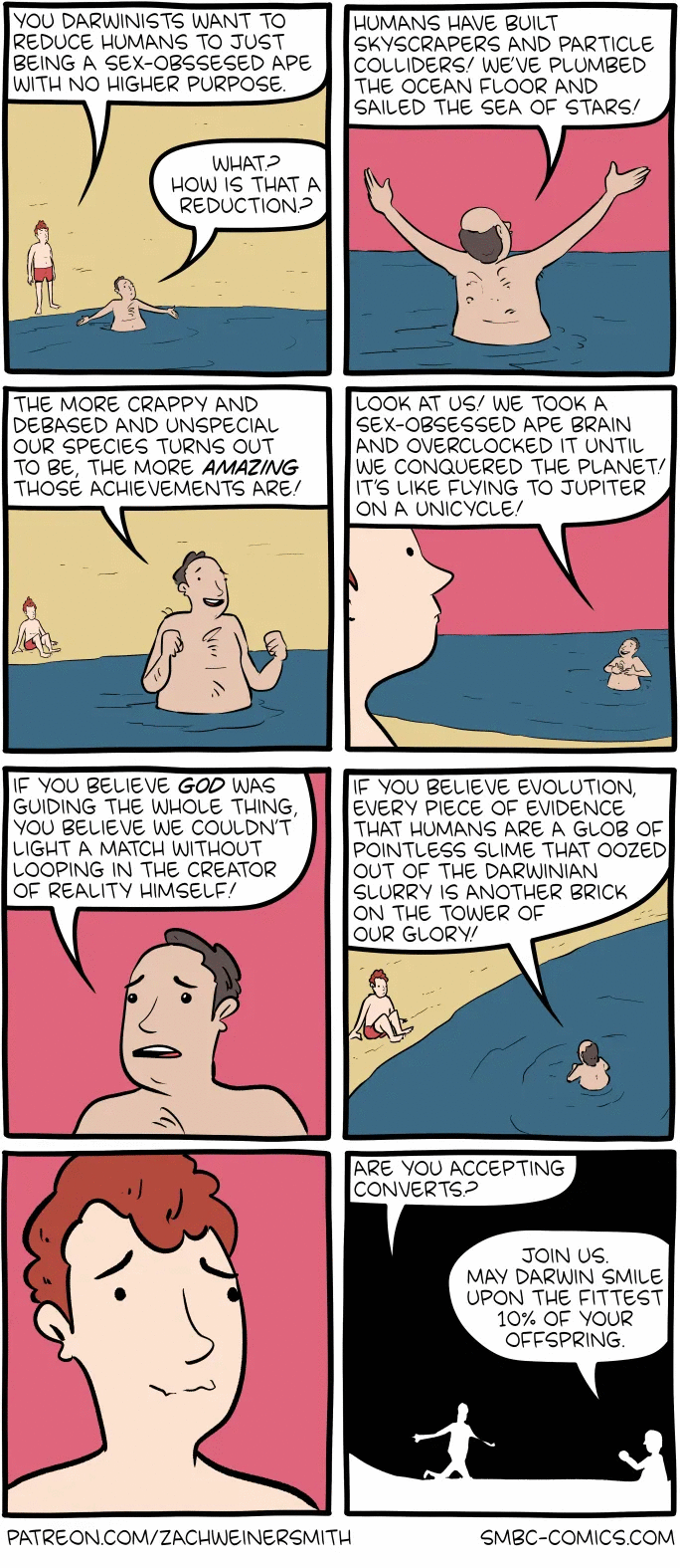 Saturday Morning Breakfast Cereal by Zach Weinersmith on Wed, 14 May 2025