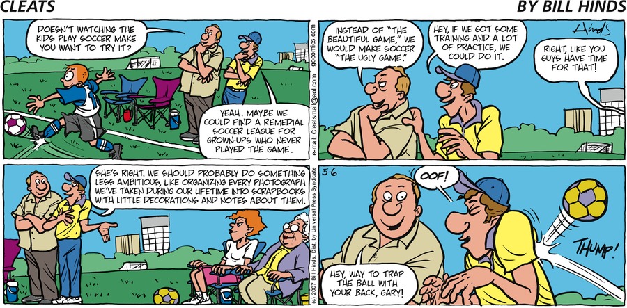 Cleats by Bill Hinds on Mon, 14 Apr 2025