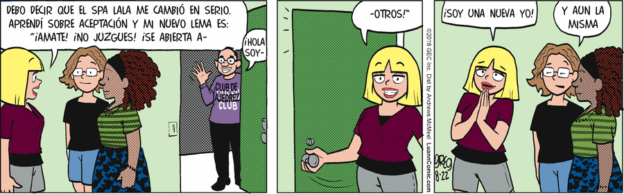 Luann en Español by Greg Evans on Wed, 16 Apr 2025