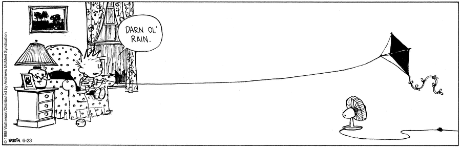 Calvin and Hobbes by Bill Watterson on Mon, 23 Jun 2025