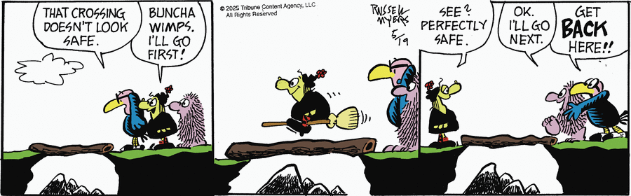 Broom Hilda by Russell Myers on Mon, 19 May 2025