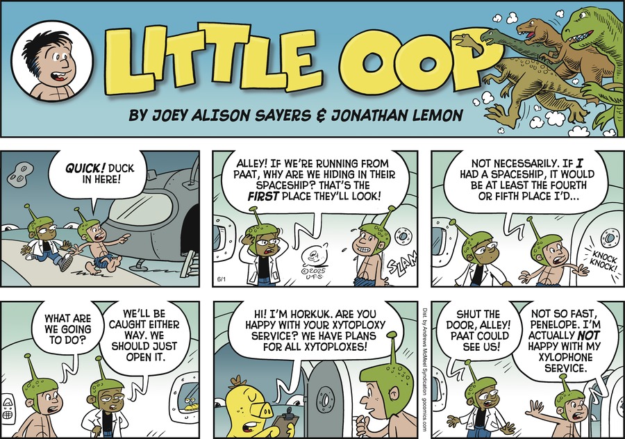 Alley Oop by Jonathan Lemon and Joey Alison Sayers on Sun, 01 Jun 2025