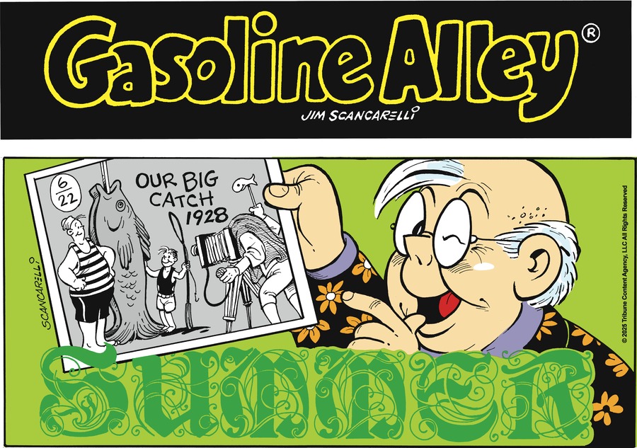 Gasoline Alley by Jim Scancarelli on Sun, 22 Jun 2025