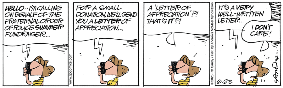 Next Door Neighbors by Pat Sandy on Mon, 23 Jun 2025