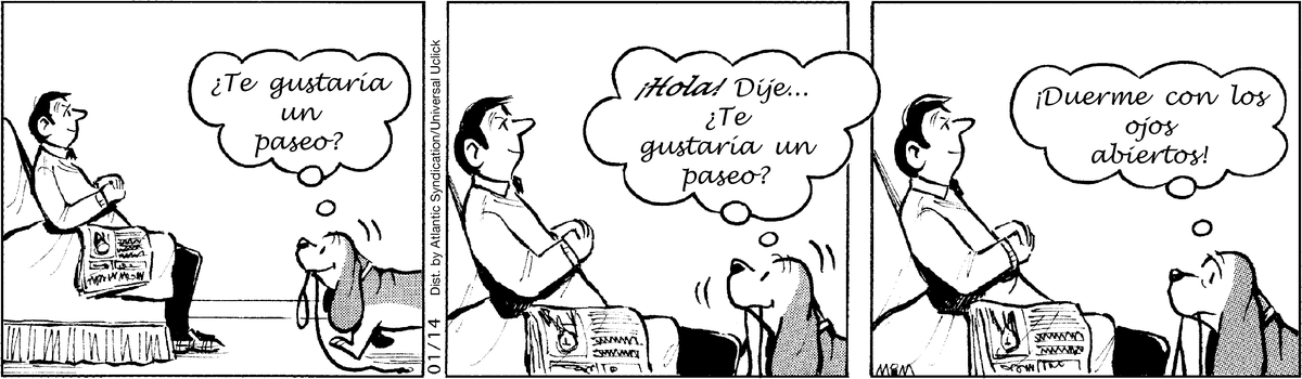 Fred Basset en Español by Alex Graham on Sun, 27 Apr 2025