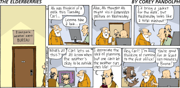 The Elderberries by Phil Frank and Joe Troise and Corey Pandolph on Sun, 25 May 2025