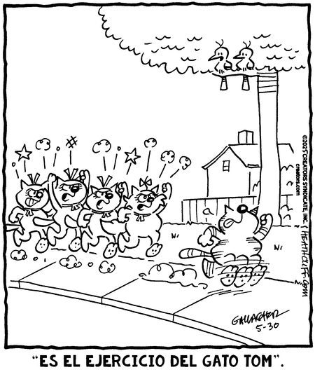Heathcliff en Español by Peter Gallagher and George Gately on Fri, 30 May 2025