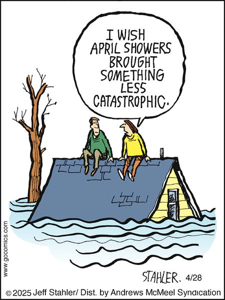 Moderately Confused by Jeff Stahler  on Mon, 28 Apr 2025