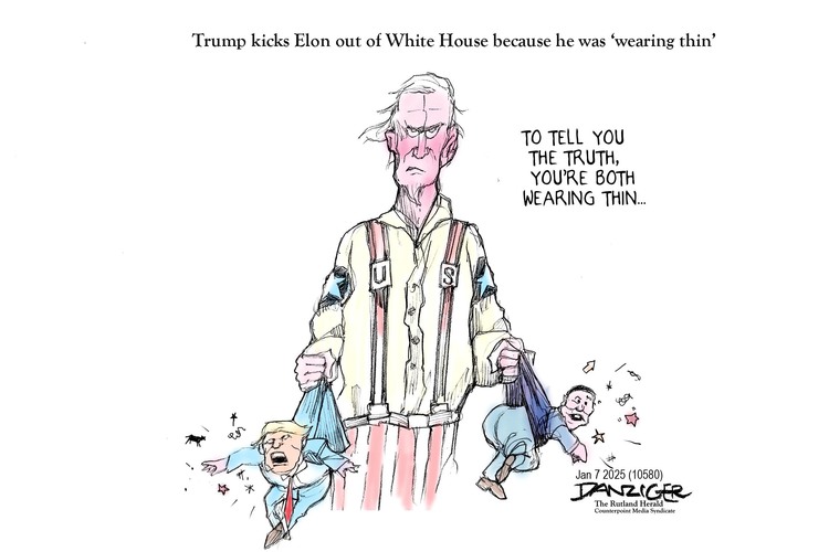 Jeff Danziger by Jeff Danziger on Sat, 07 Jun 2025