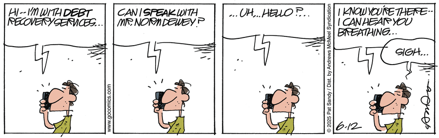 Next Door Neighbors by Pat Sandy on Thu, 12 Jun 2025