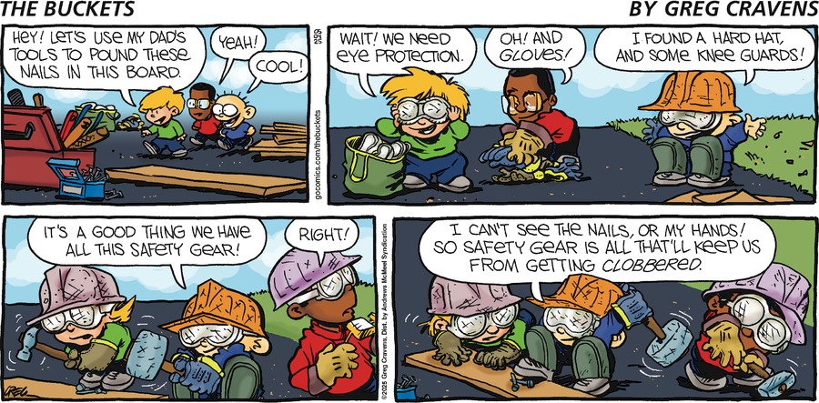 The Buckets by Greg Cravens  on Sun, 04 May 2025