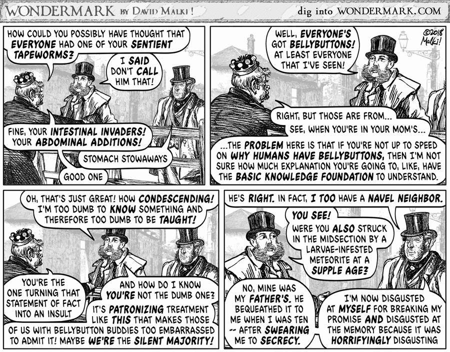 Wondermark by David Malki on Mon, 26 May 2025