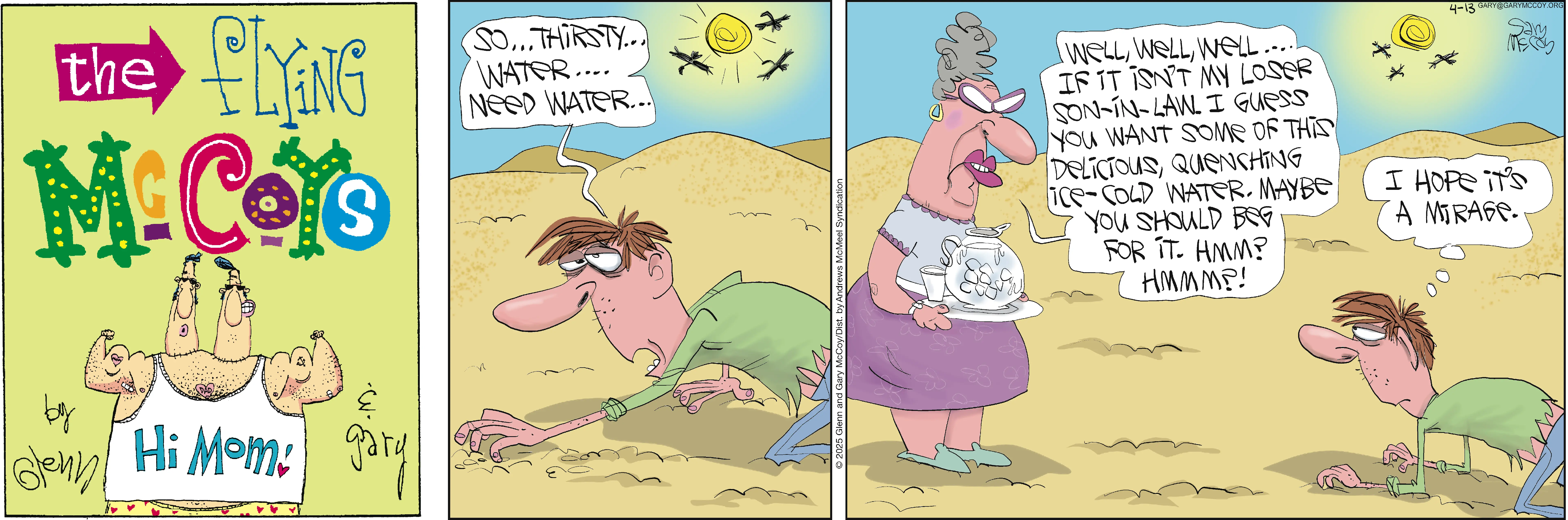 The Flying McCoys by Gary McCoy and Glenn McCoy on Sun, 13 Apr 2025