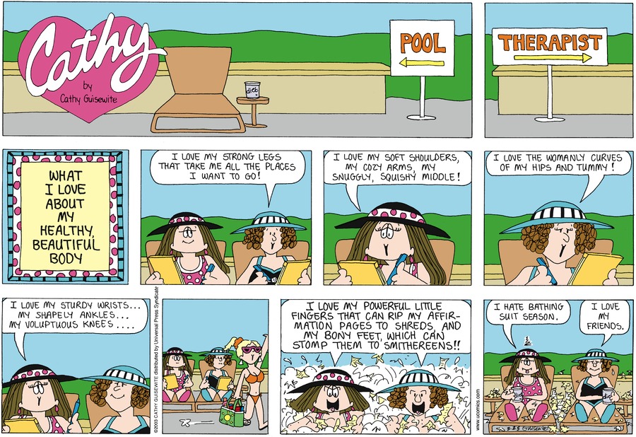 Cathy by Cathy Guisewite on Sun, 25 May 2025