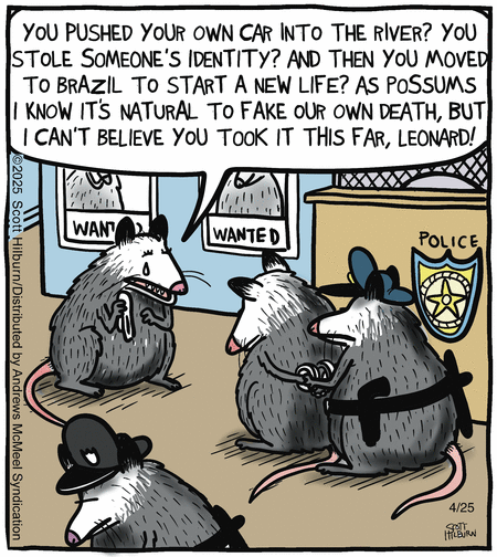 The Argyle Sweater by Scott Hilburn on Fri, 25 Apr 2025
