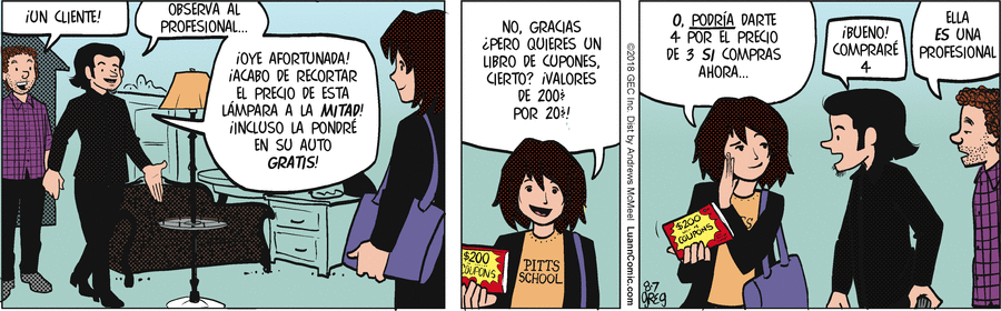 Luann en Español by Greg Evans on Tue, 01 Apr 2025