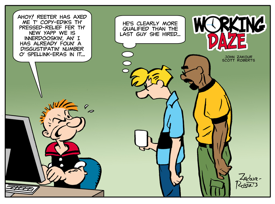 Working Daze by John Zakour and Scott Roberts on Sun, 01 Jun 2025