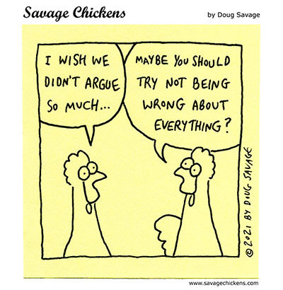 Savage Chickens by Doug Savage on Thu, 22 May 2025