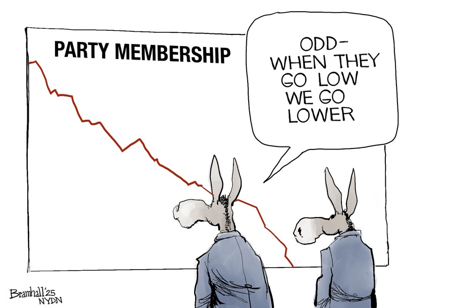 Think Toon by Bill Bramhall
 
	