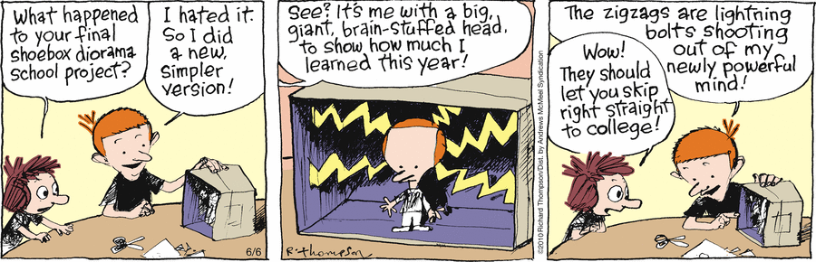 Cul de Sac by Richard Thompson on Fri, 06 Jun 2025
