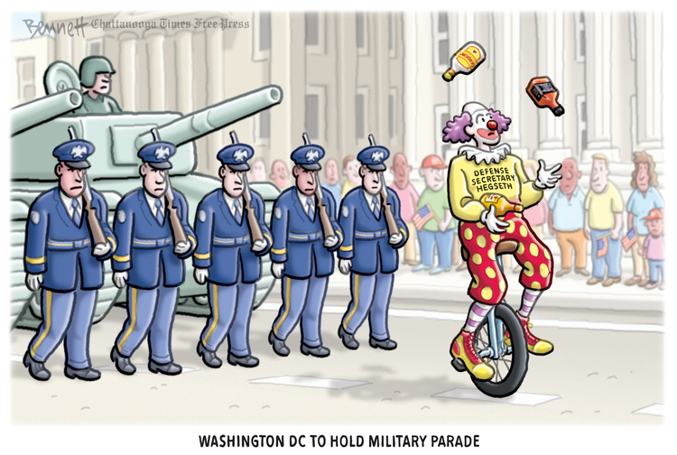 Clay Bennett by Clay Bennett on Sun, 08 Jun 2025