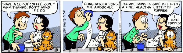Garfield by Jim Davis for May 30, 1990 | GoComics