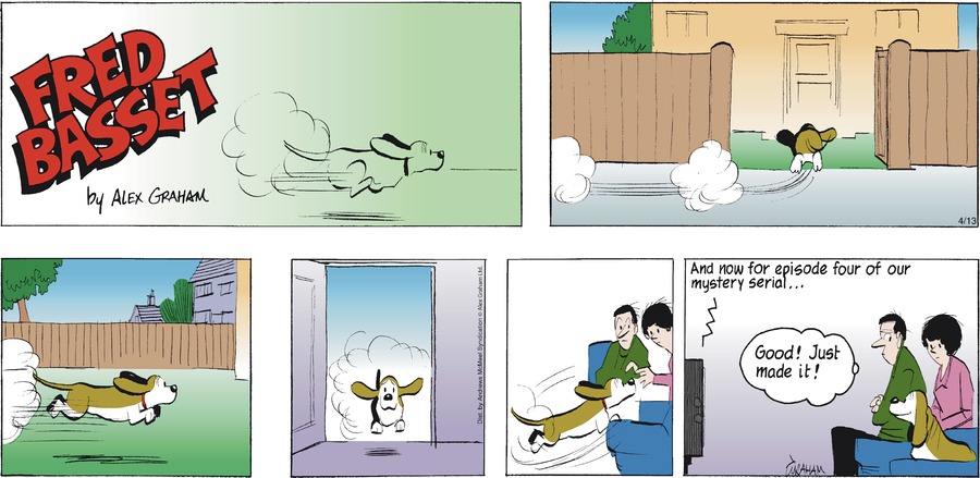 Fred Basset by Alex Graham on Sun, 13 Apr 2025