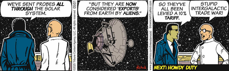Brewster Rockit by Tim Rickard on Thu, 01 May 2025