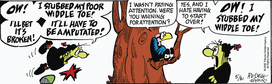 Broom Hilda by Russell Myers on Sat, 31 May 2025