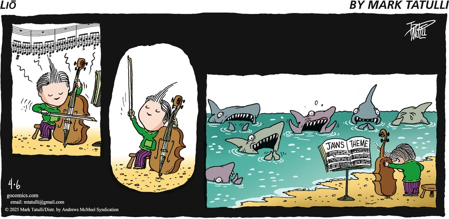 Lio by Mark Tatulli on Sun, 06 Apr 2025