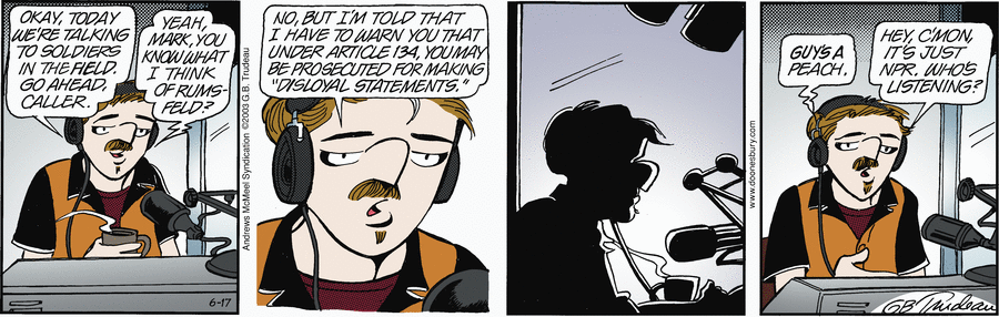 Doonesbury by Garry Trudeau on Tue, 17 Jun 2025